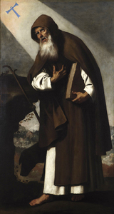Retrato de San Antonio Abad