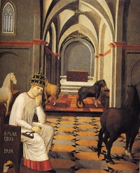 Retrato de San Marcelo I, Papa