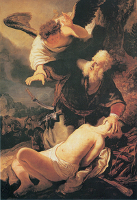 Retrato de San Abrahán patriarca