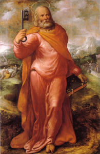 Retrato de San Pedro apóstol