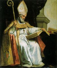 Retrato de San Isidoro de Sevilla