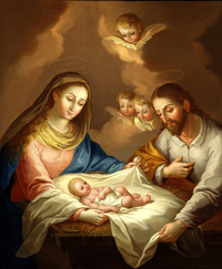 Retrato de Natividad de nuestro Señor Jesucristo