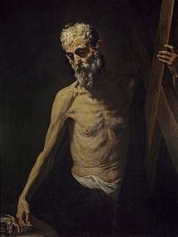 Retrato de San Andrés apóstol